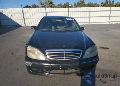 2002 Mercedes-Benz S 500 from USA, damaged, VIN WDBNG75J32A264871
